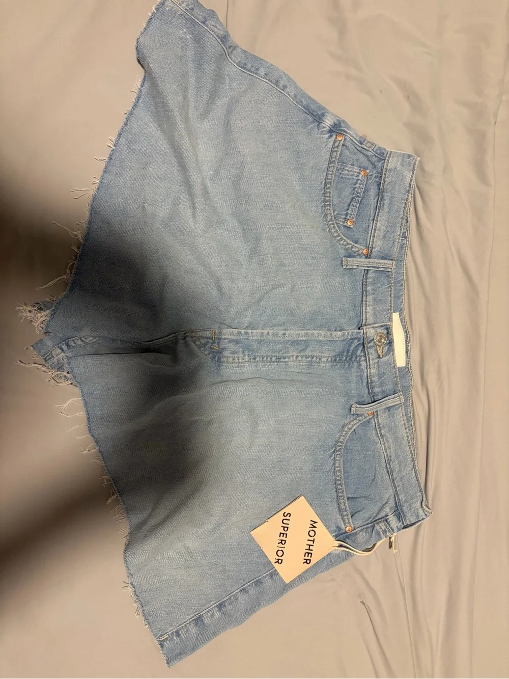MOTHER Flutter Fray shorts size 34